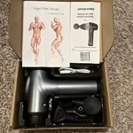 Apherma X8 Massage Gun Percussion Cordless Handheld 4 Heads Usb Full Body Gray. Fixed Price $20.00.