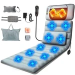 Teqhome Full Body Massage Mat With Heat & Movable Shiatsu Neck Back Massager .... Fixed Price $142.97.