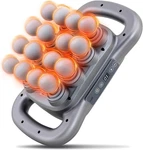 16 Head Massage Gun Set, Deep Tissue Percussion Massager, Electric Dark Grey. Fixed Price $129.11.