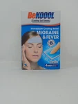 Bekoool Migraine Gel Sheets 4 Count. Fixed Price $9.99.