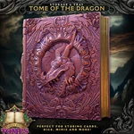 Dragon Tome - Dice Or Card Vault Tabletop Miniatures Rpg. Fixed Price $20.95.