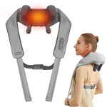 Perlevi Neck And Shoulder Massager With Heat, Cordless Shiatsu. Fixed Price $141.49.