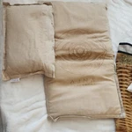 Ajna Wellbeing Acupressure Mat & Pillow Set For Back Neck, Beige/green, W/ Bag. Fixed Price $58.99.