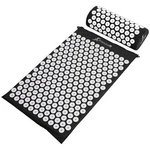 Acupressure Mat And Pillow Set For Back Neck Pain Relief Muscle Relaxation. Fixed Price $44.99.