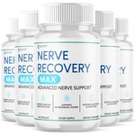 (5 Pack) Nerve Recovery Max Nootropic Formula All Natural Supplement 300 Capsule. Fixed Price $59.95.