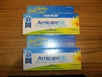 2 Boxes Boiron Arnicare Gel For Pain Relief - Exp 08/28 2.6 Oz. Each. Fixed Price $21.00.