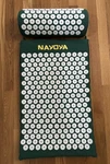 Nayoya Back And Neck Pain Relief Acupressure Mat Pillow Set. Fixed Price $25.00.