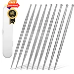 Heclia Facial Reflexology Massage Tool Stainless Steel Acupuncture Pen Silver. Fixed Price $12.99.