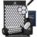 Acupressure Mat & Pillow Set - Therapy For Back And Neck Pain Rel.... Fixed Price $74.16.