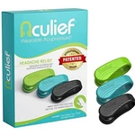 Aculief Acupressure Clip - Compact Regular (pack Of 3), Green, Teal And Black. Fixed Price $56.59.