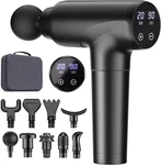 Cotsoco Massage Gun Deep Tissue, Muscle With 9 Attachment Heads 20 S. Fixed Price $47.17.