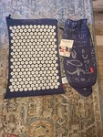 Spoonk Space Acupressure Mat Navy W/ Carry Bag Relaxation. Fixed Price $17.99.