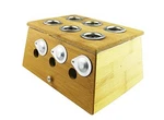 Winterworm Bamboo Healing Box For Moxa Moxibustion Medicine Therapy (six Hole). Fixed Price $28.09.