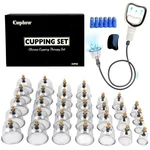 Cupluw Cupping Kit For Massage Therapy - 32 Cups Professional Chinese Clear. Fixed Price $38.06.