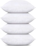 Utopia Bedding Throw Pillows (set Of 4, White), 18 X Inches For So.... Fixed Price $35.50.