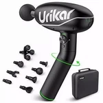 Urikar Pro 2 Heated Massage Gun Deep Tissue Muscle Massager With Rotating Handle. Fixed Price $39.99.