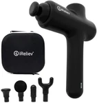 Percussion Massage Gun By Ireliev For Deep Tissue And Quiet, Pain Relief Black. Fixed Price $139.99.