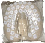 Kanjo Memory Foam Acupressure Neck Pillow Tan Airplane Excellent. Fixed Price $24.95.