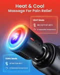 Renpho Thermacool Massage Gun Deep Tissue With Heat And Cold Head Active. Fixed Price $94.99.