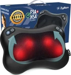 Zyllion Shiatsu Wireless Rechargeable Back&neck Massager Pillow 2speed With Heat. Fixed Price $80.10.