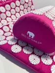 Bed Of Nails Acupressure Pillow And Mat Set V39627 Pink. Fixed Price $35.00.