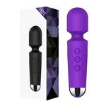 Kitppit Back Relaxation Massager - Rechargeable Mini Electric Body Purple. Fixed Price $14.29.