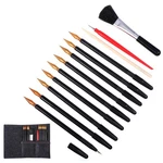 14 Pcs Scratch Art Tools Set Drawing Coloring Pens Wooden Stylus Brush Bag Craft. Fixed Price $17.52.