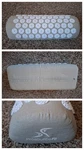 14" Prosource Fit Gray: Acupressure Pain Relief & Relaxation Pillow: Travel Home. Fixed Price $14.98.