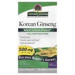 Nature S Answer Korean Ginseng 500 Mg 50 Vegetarian Capsules Cruelty-free,. Fixed Price $16.36.